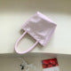 Korean Candy Color Nylon Mini Tote Handbag