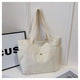 Large-Capacity Canvas Tote Bag for Work, Travel & Everyday Carry