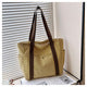 Large-Capacity Canvas Tote Bag for Work, Travel & Everyday Carry